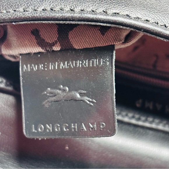 LONGCHAMP Leather Saddle Bag - Picture 9 of 11